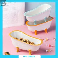 Creative Ceramic Bathtub Bowl Cute Little Bowl Household Tableware Ice Cream Pudding Dessert Fruit Bowl