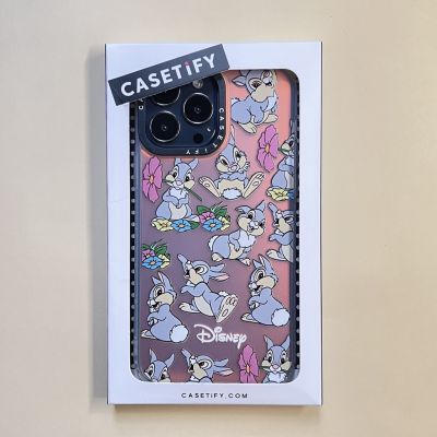 Casetify X เคสโทรศัพท์มือถือ PC TPU แบบแข็ง ลายกระต่าย สําหรับ IPhone 14 Pro MAX 14 Plus 13 Pro MAX 12 Pro MAX 11 Pro MAX XS MAX XR X