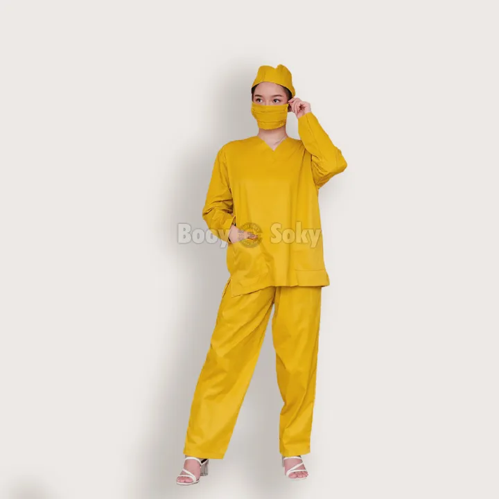 Baju Oka Lengan Panjang, Baju Jaga Oka Lengan Panjang, Seragam Oka