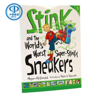 Original stink and the world S worst super stingy sneakers stick and the worlds bad sneakers childrens and teenagers English books novels extracurricular books