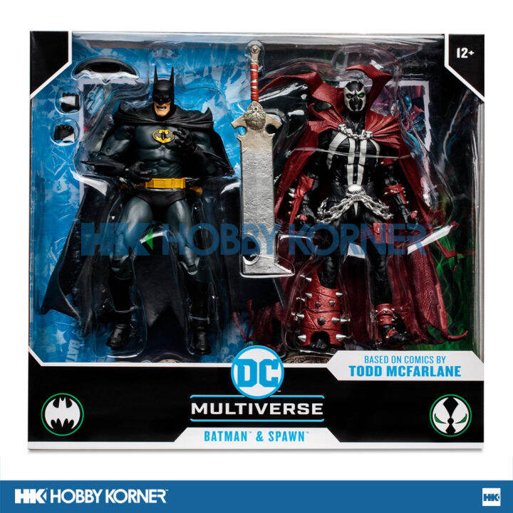 (IN STOCK) MCFARLANE TOYS 7 Inch Scale Batman & Spawn 2-Pack | Lazada PH