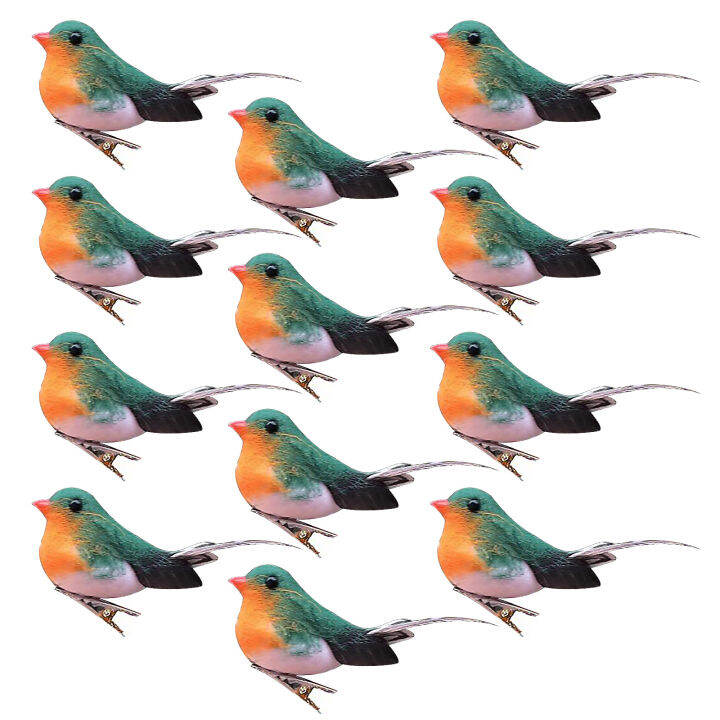 gt-10pcs-robin-bird-christmas-tree-decoration-craft-artificial-feather-home-decoration-artificial-bird-ornaments-garden-decoration