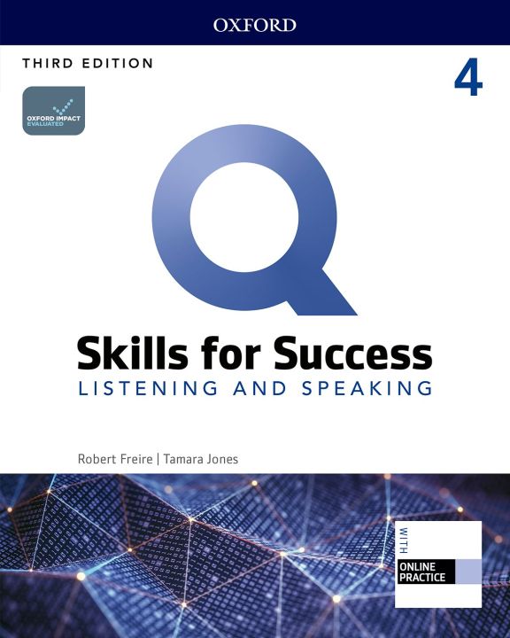 หนังสือ Q : Skills for Success 3rd ED 4 : Listening and Speaking : Student Book +iQ Online Practice (P)