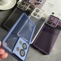 （HOT) เหมาะสำหรับฟิล์มเลนส์ที่เรียบง่ายและโปร่งใส OPPO Reno98pro เคสศัพท์มือถือแบบครอบทั้งหมดเลนส์ Reno765