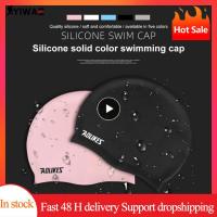 Silicone Swimming Caps For Swimming Adult Waterproof Mens Womens Swimming Caps Ear Protection Swimming Accessories