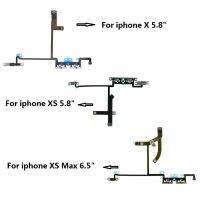 แบรนด์ใหม่ปริมาณปิดเสียงปุ่ม Flex Cable Ribbon สําหรับ Apple iPhone X / XS / XS Max