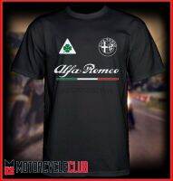 เสื้อยืดทีมอัลฟ่าโรมิโอ QUADRIFOGLIO แบบจำลองแฟนขนาด5XL 6XL