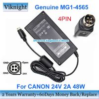 Call☒◎ 2023. . เครื่องชาร์จอะแดปเตอร์ AC MG1-4565 24V 2A 48W สำหรับ CANON แหล่งจ่ายไฟกลมมี4ขา