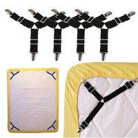 LIANGZHOU 2pcstriangle suspender Holder ที่นอนแผ่นรัดคลิป grippers รัด