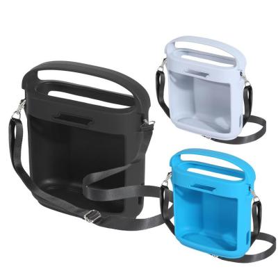 New Speaker Protective Case Silicone Cover Case Skin With Strap Carabiner forBOSE Sound Link Color II Wireless Speaker Bag ingenious