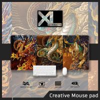 XL Mouse Pad Three Divine Beasts Desk Mat Extended Mousepad Large Gaming Anime HD Mousepads