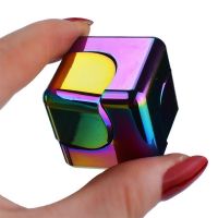 Aluminum Alloy Fidget Spinner Cube Adult Stress Relief Toy Fingertip Gyro Office Desk Toys EDC Relieve Anxiety Fidget Toys