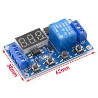 DC 6-30V Support Micro USB 5V LED Display Automation Cycle Delay Timer Switch Off Delay Time Relay 6V 9V 12V 24V