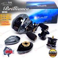 รอกหยดน้ำ Brilliance GH100 รอกที่น้าโอ้ต USA ใช้งานจริง แถมสปูนตื้นและฝาข้างอีกอย่างละ 1 ตัว ลูกปืน 11+1  รอบ7.2:1