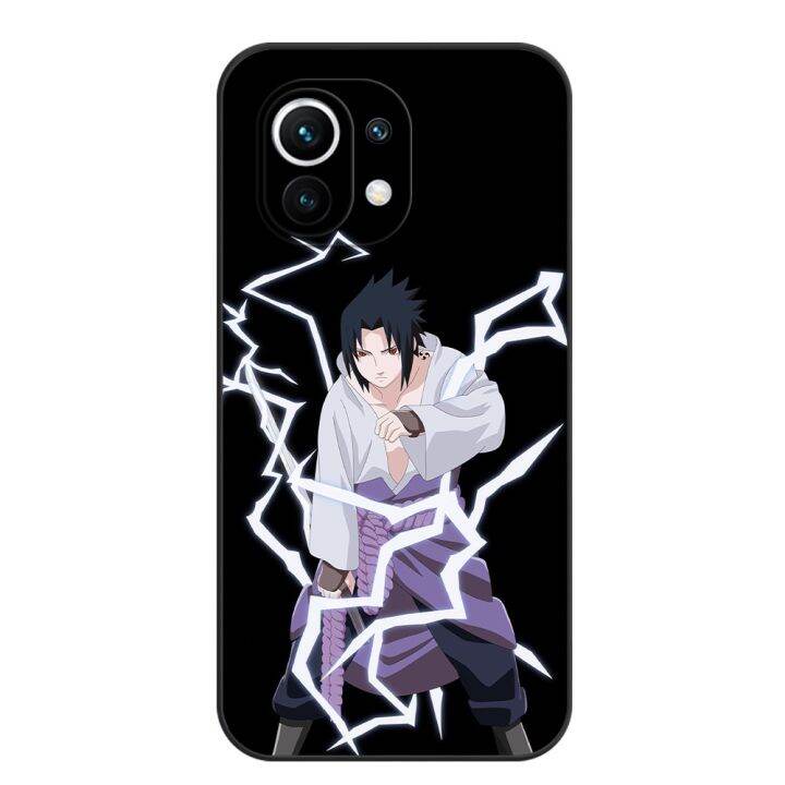 case-for-xiaomi-mi-11-case-6-81inch-phone-back-cover-soft-silicon-black-tpu-anime-hero