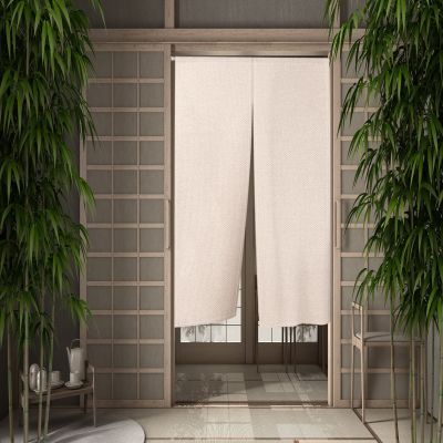 Fashion 2023 Kitchen terrace with simple Japanese colored curtains, bedroom with curtains, dining room with decorative doors and screen curtains