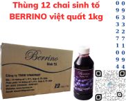 Thùng 12 chai sinh tố BERRINO việt quất 1kg Combo 3 chai sinh tố BERRINO