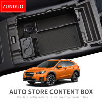 Car Central Armrest Storage Box For Subaru XV 2018 2019 2020 Interior Accessories Stowing Tidying Center Console Organizer