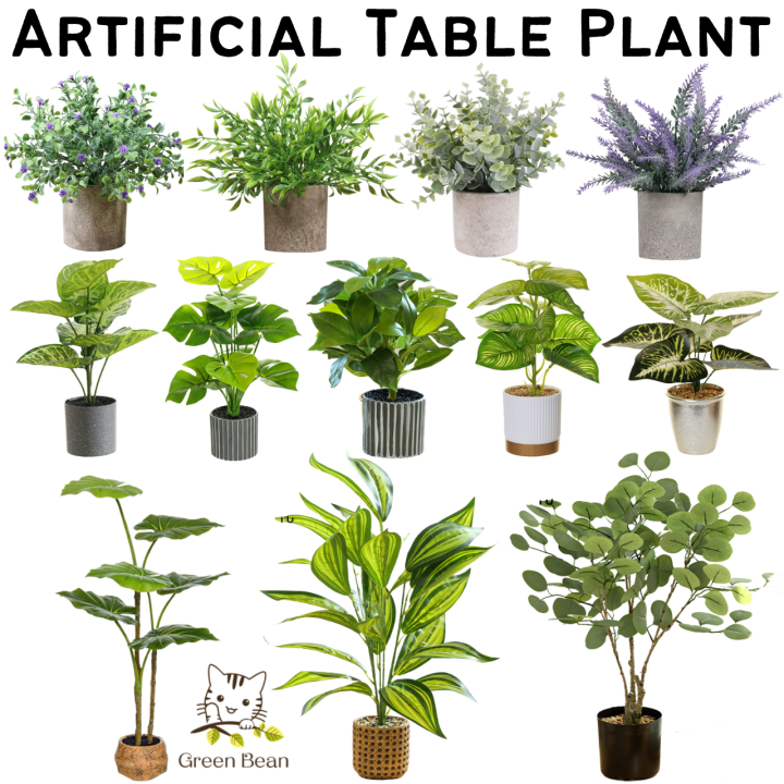 Artificial Plant / Artificial Table Plant / Fake Table Plants / Small ...