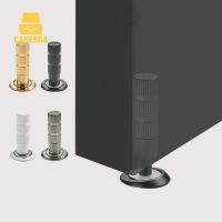 【LZ】 Brass Hidden Door Stopper Magnetic Invisible Doorstop Black Golden Heavy Duty Door Holder for Door Floor Furniture Hardware