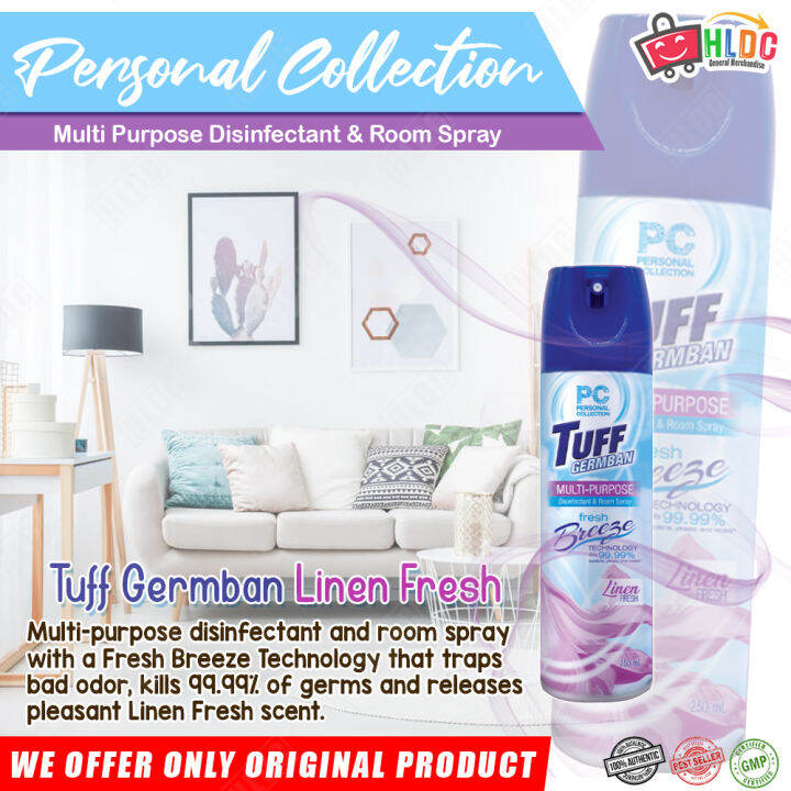 Personal Collections Tuff Germban LINEN FRESH 250ml Multi Purpose
