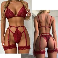 【CC】▽  Costumes Garters Set Large V-Neck Thong With Size Ladies Hot Erotic Porno