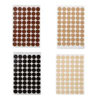 54Pcs 20mm Adhesive Cabinet Screw Cap Covers Hole Stickers