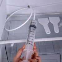 【CC】❍✘  Refrigerator Drain Cleaning Dredge Hole Syringe Hose Fridge Cleaner Sticks