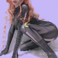 Ready Stock ✨ Sexy female Spider-Man bodysuit Douyin net red rattle change uniform cosplay anime suit female