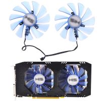 2pcs 95mm Alternative FDC10U12S9-C CF1010U12S GPU Fan For XFX RX 580 RX590 HIS RX580 IceQ RX570 Graphics Card Cooling fan Graphics Cards