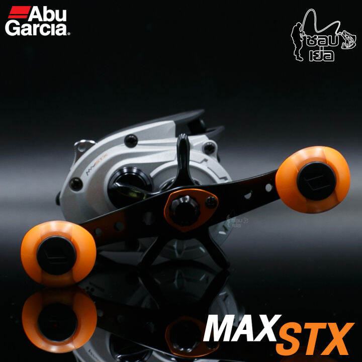 รอกหยดน้ำ-abu-garcia-รุ่น-max-stx-มีทั้งหมุนซ้าย-และ-หมุนขวา-ระบบเกียร์เฟืองทองเหลือง-ระบบหน่วงแม่เหล็ก