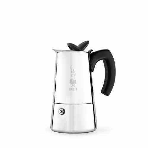 Bialetti, Stainless Steel Musa Stove top Coffee Maker, 6Cup (9.2 oz