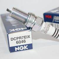 Original-genuine❈ NGK iridium spark plug DCPR7EIX 6046 suitable for four-stroke outboard machine KTM Ducati Mo Xiaoxiang Shuai