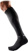 McDavid Shock Doctor Compression Socks Calf Shin. (1 Pair) Pain Relief, Recovery, Shin Splints, Achilles Tendon Stability and Support. For Running, Football, Basketball and more Large Black