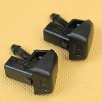 Pair Windshield Washer Nozzle For Volvo S60 S80 XC60 XC70 31301826 31301827 Windshield Hood Washer Nozzle Squirter Jet