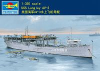 TRUMPETER 05632 1/350 USS Langley AV-3ชุดประกอบโมเดล