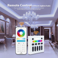 zigbee smart candle dual white CCT RGB bulb LED plus 4W E12E14 work with zigbee hub alexa echo plus remote phone voice control