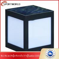 [มาถึงภายใน 3 วัน]ABS Solar LED Pillar Lamp Waterproof for Outdoor Garden Villa Light (Warm)[Returned within 7 days]