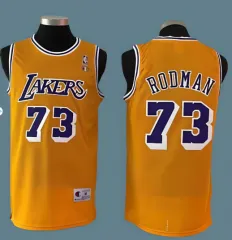 NBA Swingman Jersey Detroit Pistons Road 1988-89 Dennis Rodman #10 –  Broskiclothing