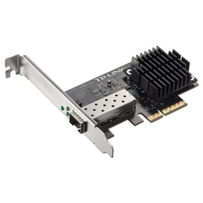 TP-Link SFP 10g 10Gb PCI Express การ์ดเครือข่าย SFP PCIe 10gbp และการ์ด10000Mbps 10 Giga พอร์ตอะแดปเตอร์ TL-NT521F Wake on LAN