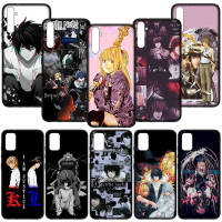 อ่อนนุ่ม ปก B169 GD34 cartoon  Anime Mello L Lawliet Death Note ซิลิโคน Phone Casing หรับ Samsung Galaxy A12 A11 A31 A71 A51 A21S A50 A10 A20 A30 A20S A30S A52 A50S A10S A70 A02S M02 A02 A32 4G A34 A54 5G A03S A52S Coque เคสโทรศัพท์