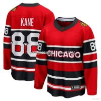 ☂✻▨ g40349011chao 037A Qy NHL Chicago Blackhawks Jersey Kane Hockey เสื้อยืด แขนยาว พลัสไซซ์ พิเศษ