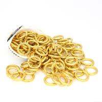 【YF】┇⊕  20pcs brass jump ring O rings seam Round Leather craft bag Garments shoes Jewelry finding repair connectors