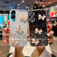 มันวาว เคสโทรศัพท์ Case Honor 90 Lite Huawei Nova 11i 11 Pro Nova Y71 Y91 5G 4G ใหม่ เคส แฟชั่นที่สร้างสรรค์ร้อนสวยงาม3D ผีเสื้อป้องกันการตกซิลิโคนฝาแข็ง2023น่ารัก