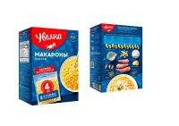 Macaroni Pasta 4х80g / Макароны Улитки (4х80г) พาสต้ามักกะโรนี ART: 977