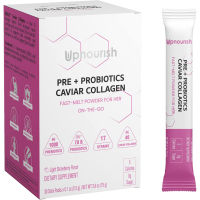 Upnourish Prebiotics and Probiotics for Women 70 Billion CFU + Caviar Collagen Powder