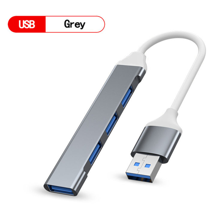 usb-4พอร์ต3-0ฮับ-usb-usb-ตัวแยกชนิด-c-5gbps-สำหรับคอมพิวเตอร์พีซีอุปกรณ์เสริมฮับหลายพอร์ท4-usb-3-0-2-0พอร์ต