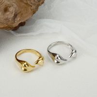 [COD] J1035 Korean version s925 silver love ring female ins personality and versatile heart-shaped opening