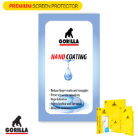 ผ้าชุบน้ำยานาโน  Gorilla Nano Coating10ซอง