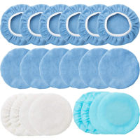 【cw】20PCS Microfiber Car Polisher Pad Bonnet Polishing Cover Set For 5-6 Inch Car Polishing Machine Cover Polishing Pad Usefulhot